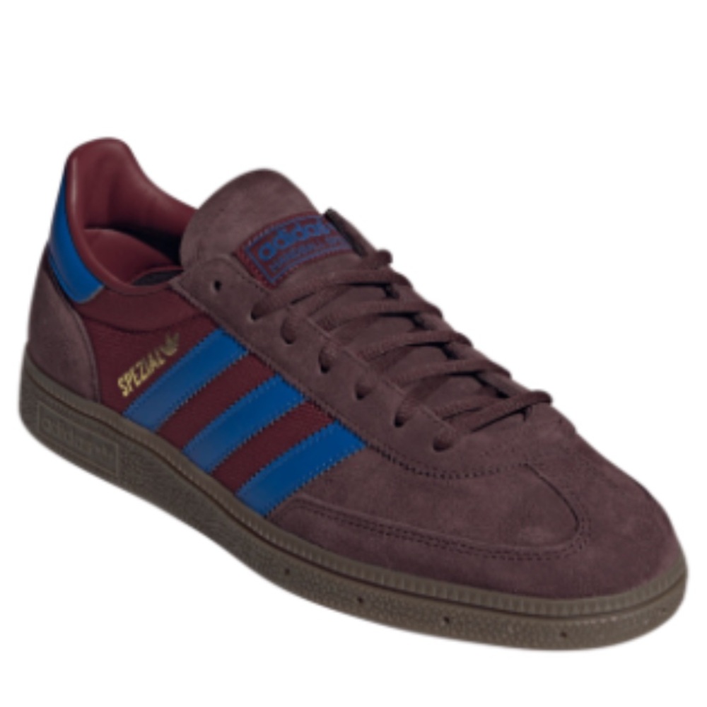 Adidas Spezial Maroon and Royal Blue Sneakers